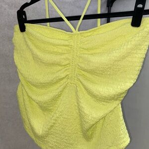 A NEW DAY NEON HALTER TOP SIZE XL